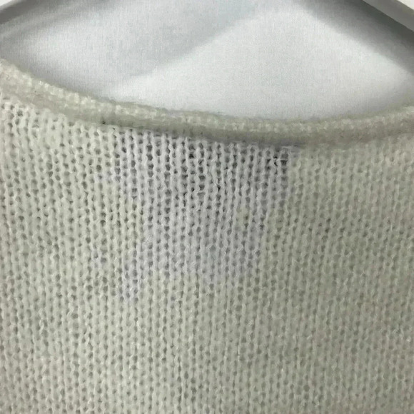 Fortune & Ivy Womens Cardigan Black Gray White S Cable Design Open Front New - Picture 8 of 12